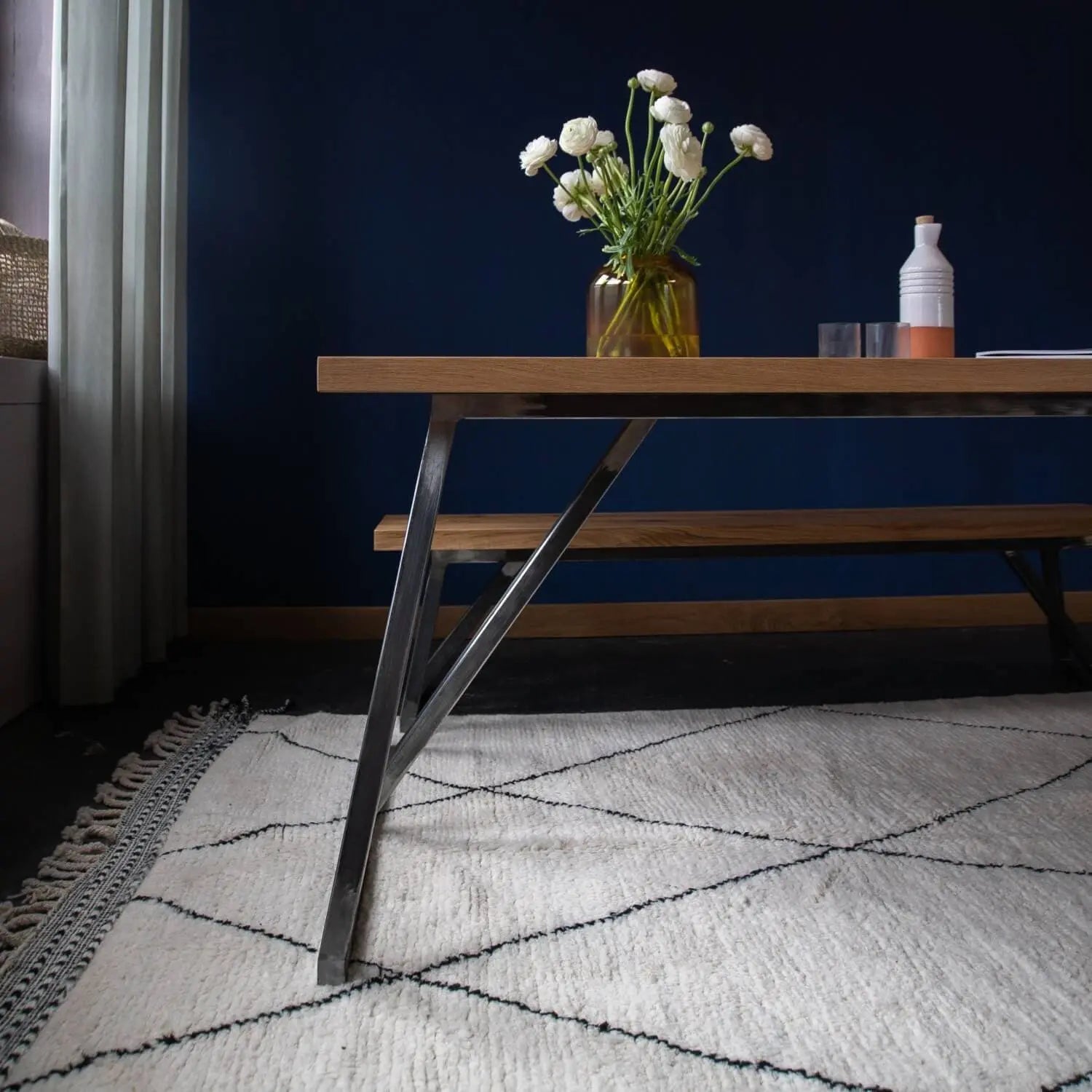 Unser Esstisch modern,
