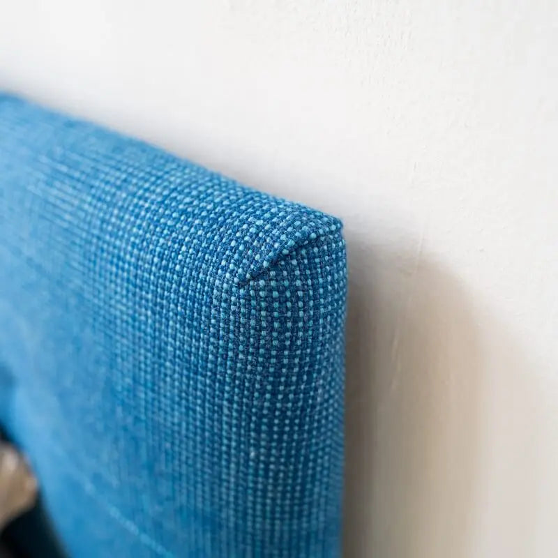 Bett "Kufen" aus Eiche mit Designtextilkopfteil - Image #5