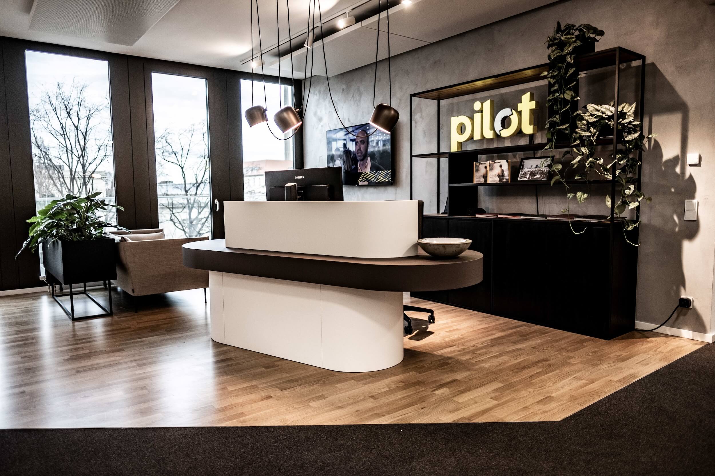 Empfangsbereich Büro